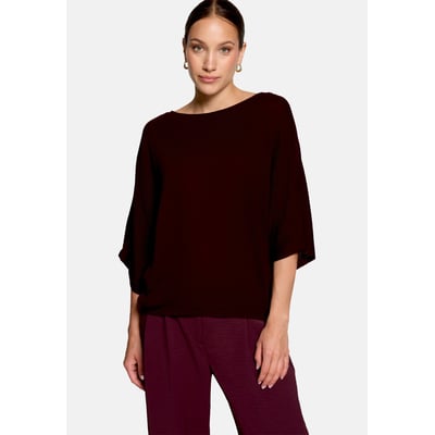 Pull-over en fine maille manches courtes ZERO