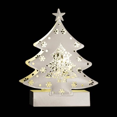 Sapin lumineux 2 LED blanc chaud FEERIC LIGHTS & CHRISTMAS