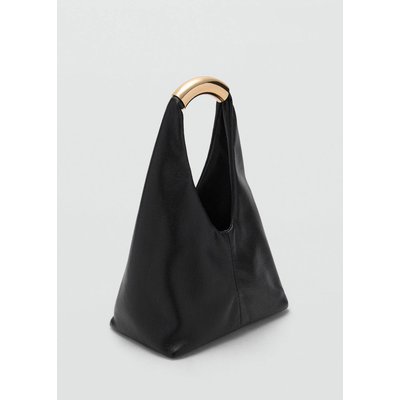 Sac à main à anse métallique MANGO