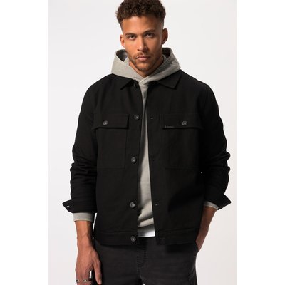 Veste en sergé avec grande STHUGE