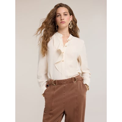 Chemise à volant asymétrique MOTIVI
