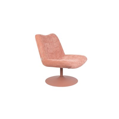 Fauteuil lounge en velours doux - BUBBA ZUIVER