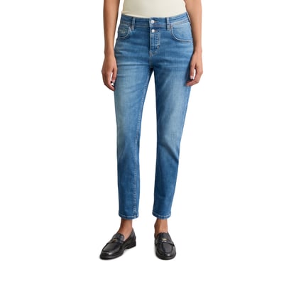 Jeans modèle Theda boyfriend cropped en mélange stretch de coton organique MARC O'POLO