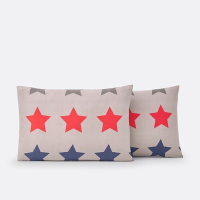 Stars Star 100% Cotton Pillowcase SO'HOME