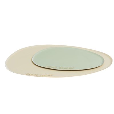 Set de 2 plateaux cocon été métal AMADEUS