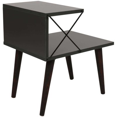 Table de chevet sur 2 niveaux Cross HANAH HOME