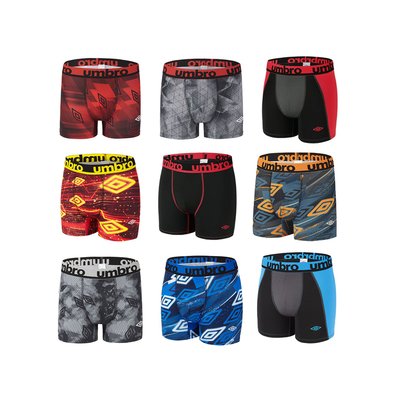 Lot de 6 Boxers suprise microfibre UMBRO