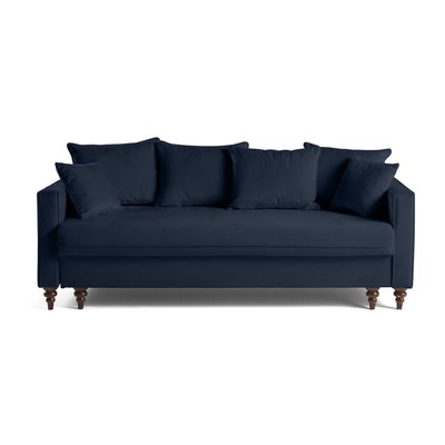 Canapé Convertible en Velours 3 places - FLAMINGO LISA DESIGN