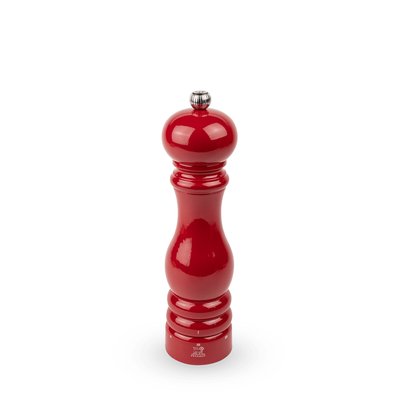 Moulin à poivre manuel en bois, u'select laqué rouge passion, 22 cm - 9in Paris u'Select PEUGEOT