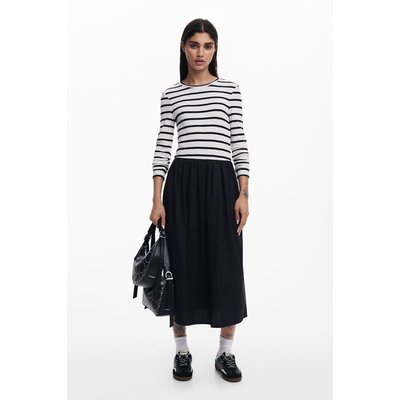 Robe midi combinée DESIGUAL