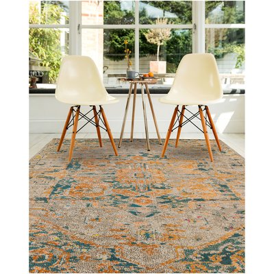 Bold Abstract Traditional Rug SO'HOME