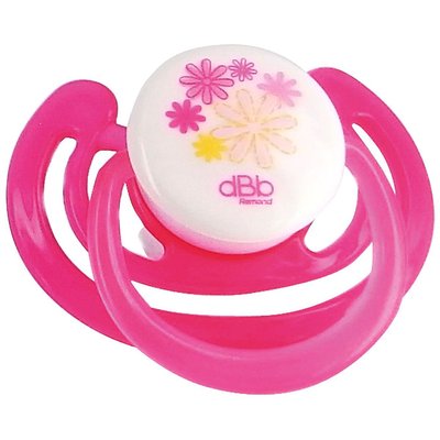 Lot de 2 Sucettes Physiologique 1er Age Rose DBB REMOND