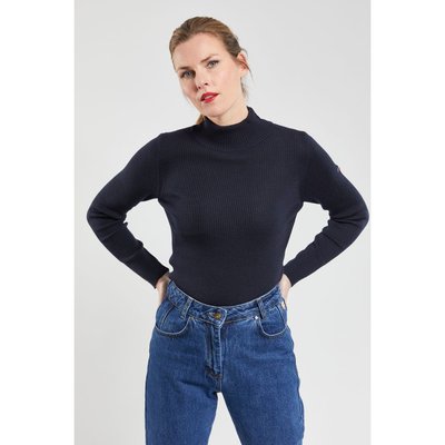Pull col montant en laine mérinos COMBOURG ARMOR-LUX