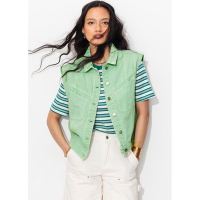 Veste jean sans manches LEONIE PROMOD