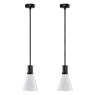 Suspension en verre et métal GENT 2 pièces DYBERG LARSEN