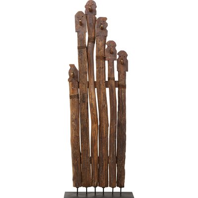 Portemanteau ethnique en bois, BE MIND KARE DESIGN