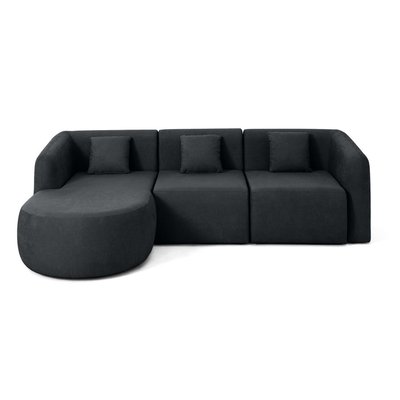 Canapé d'Angle gauche en Tissu 4 places - IKARE LISA DESIGN