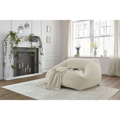Pouf tissu bouclette, LILIBET BOBOCHIC