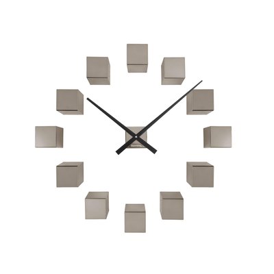 Horloge Murale Plastique DIY CUBIC METALLIC KARLSSON