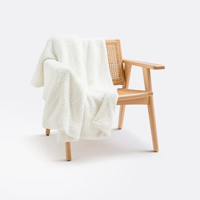 Plaid polaire et sherpa, Maxine LA REDOUTE INTERIEURS