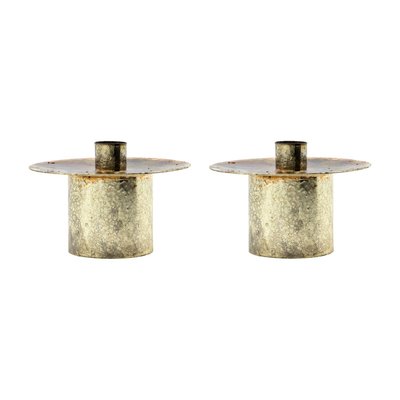 Lot de 2 bougeoirs Simb HOUSE DOCTOR