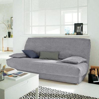 Copridivano clic-clac in materiale scamosciato SO'HOME