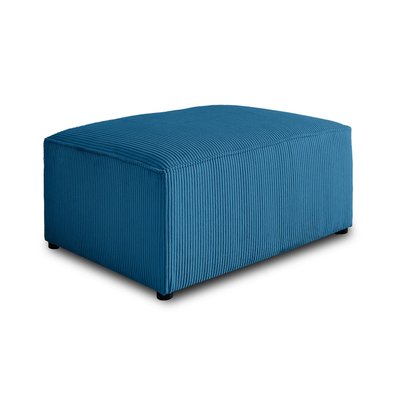 Pouf en Velours côtelé  - TOPAZE LISA DESIGN