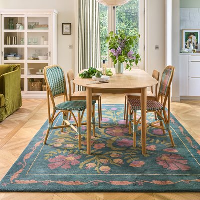 Tapis en laine motifs fleurs, Antonia LA REDOUTE INTERIEURS