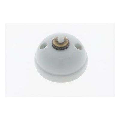 Interrupteur Bouton Poussoir Arrondi Garby Blanc 10a Ø64,5 Mm FONTINI