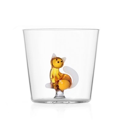 Verre chat  Tabby Cat ICHENDORF