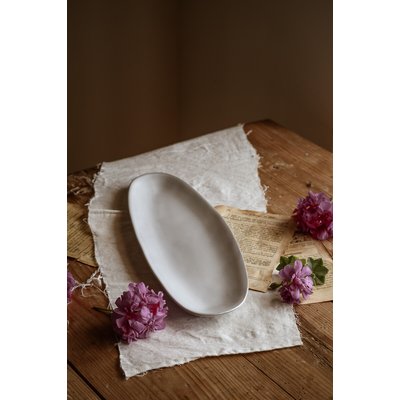 Travessa estreita 34 SMOOTH Stone, NOSSE CERAMIC NOSSE CERAMIC