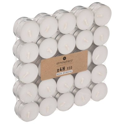 Lot de 50 bougies ATMOSPHERA
