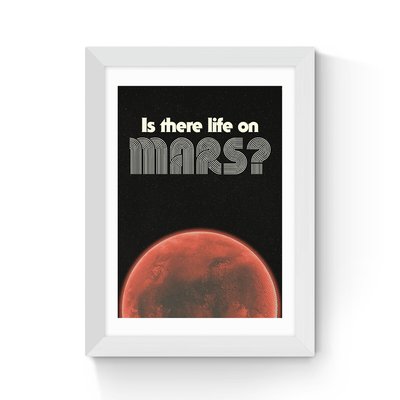Mars by HollieGraphik by Hollie Graphik EAST END PRINTS