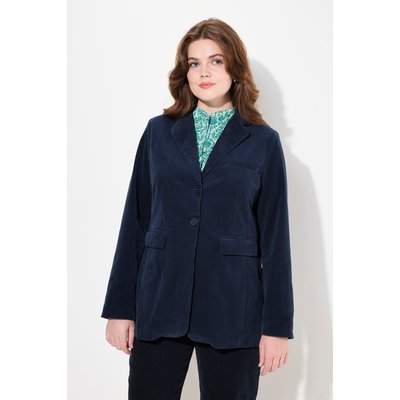 Blazer en velours côtelé avec col à revers ULLA POPKEN