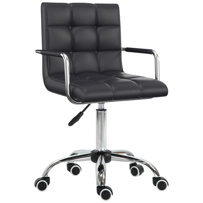 Chaise de bureau Métal HOMCOM