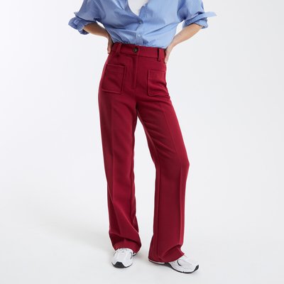 Pantalon grenat femme La Redoute