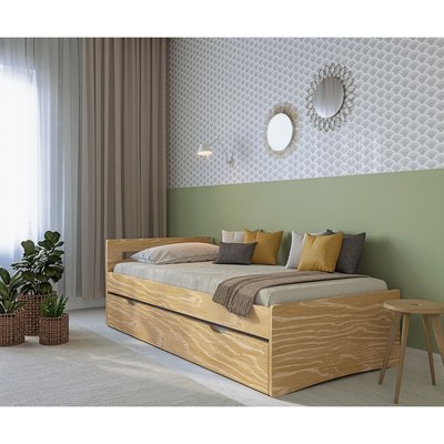 Lit gigogne Bois massif  LEO AKITEN RETAIL