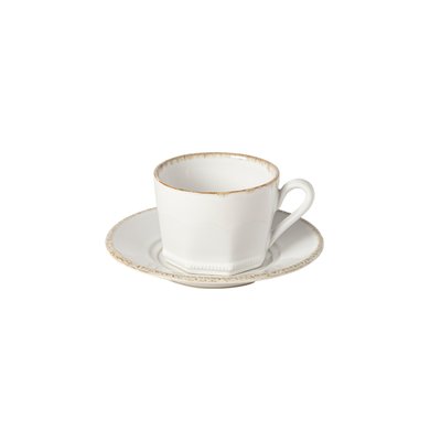 Tasse à thé et soucoupe 0.24 L LUZIA COSTA NOVA