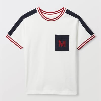 T-shirt sport manches courtes avec poche en coton MONOPRIX