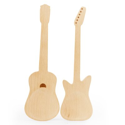 Couverts à salade guitare KIKKERLAND