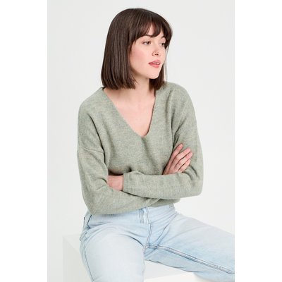 Pull manches longues col en V CACHE CACHE