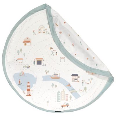 grand sac à jouets / tapis de jeu 2 en 1 citymap PLAY&GO