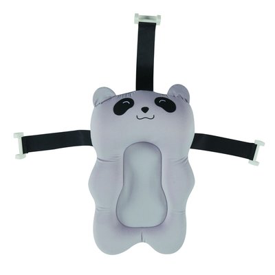 Coussin de bain panda gris TINEO