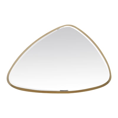 Miroir biseauté triangle 55x35x4cm EMDE