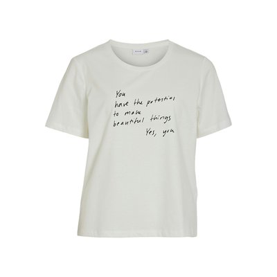 T-shirt à message VILA