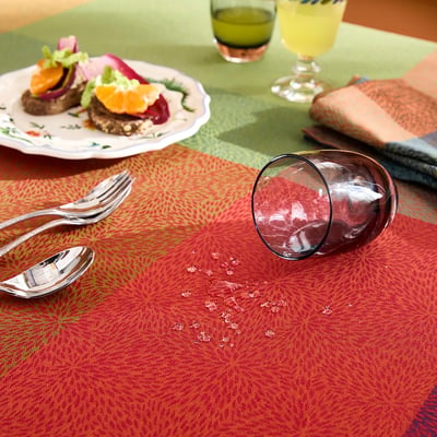 Set pur coton enduit MILLE BAIES GARNIER THIEBAUT