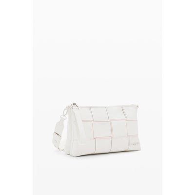 Sac à bandoulière M tressé surpiqûres DESIGUAL