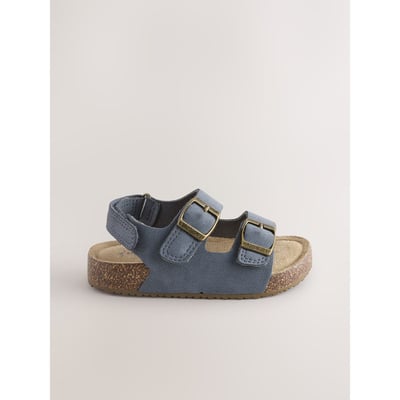 Sandales à double boucle et assise rembourrée NEXT