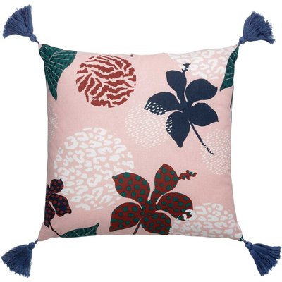 Coussin déco imprimé coton, Tikal Blush C DESIGN HOME TEXTILE