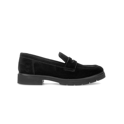 Mocassins en cuir à talon décroché GABOR
